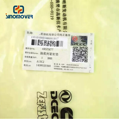 Repuestos para camiones Dongfeng ISDe Gasket de aceite para motores 4939246 4897877 Repuestos originales
