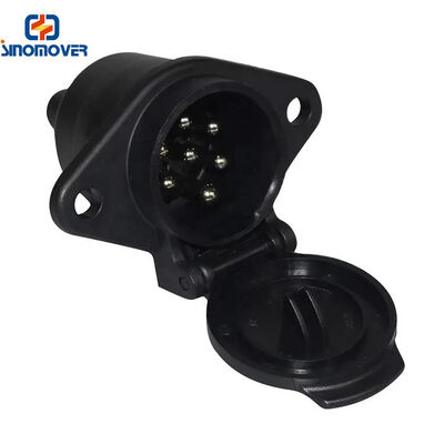 Venta caliente de conector de cable de camión de tipo 7p de conector de conector de remolque de PVC 24v N