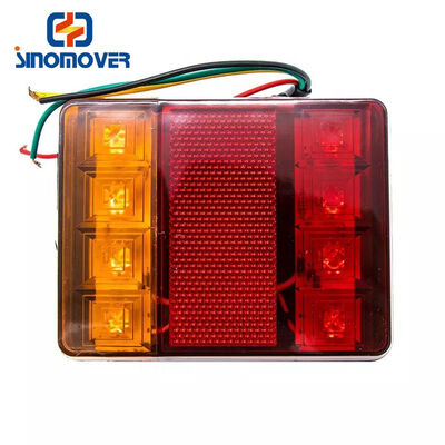 Más vendido Nuevo Muestra gratuita Alta Casa Brillante Semi Trailer 8LED Casa Trailer,Vehículo,Ship Truck Luz de cola