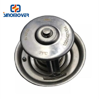 1001421004 71 grado termostato para SINOTRUK HOWO WEICHAI WP12 WP13 SHACMAN LGMG MT95 piezas de repuesto para motores de camiones