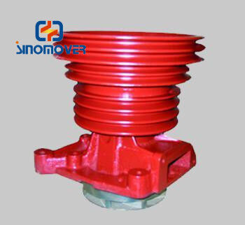Acero cromado Howo Sino Camión de la bomba de agua Assy VG1500060050 51