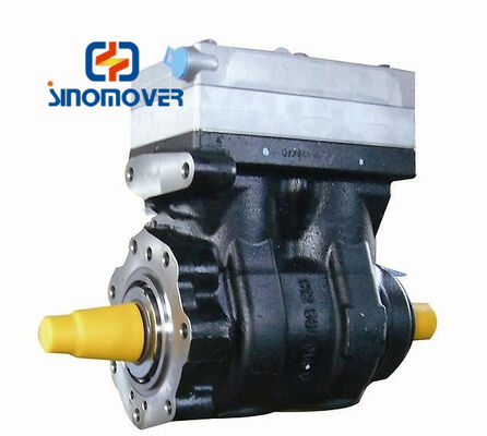 Compresor de aire de doble cilindro Partes originales del motor del camión VG1560130080