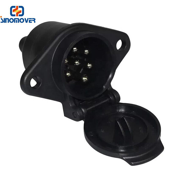 Venta caliente de conector de cable de camión de tipo 7p de conector de conector de remolque de PVC 24v N